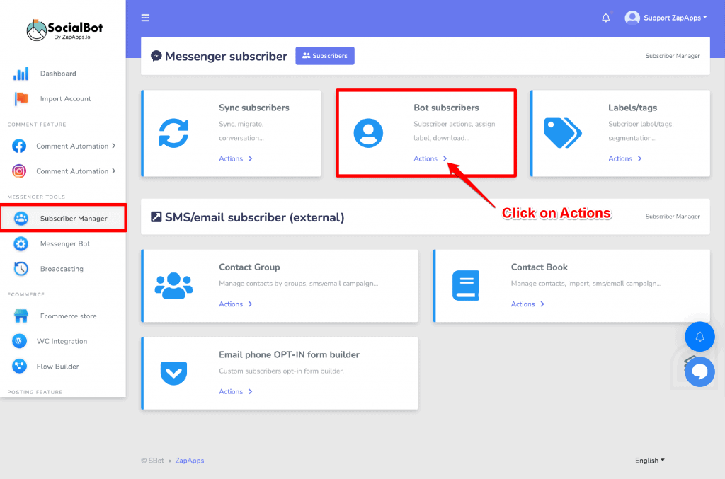 Screenshot on How to Pause & Resume A Messenger Bot