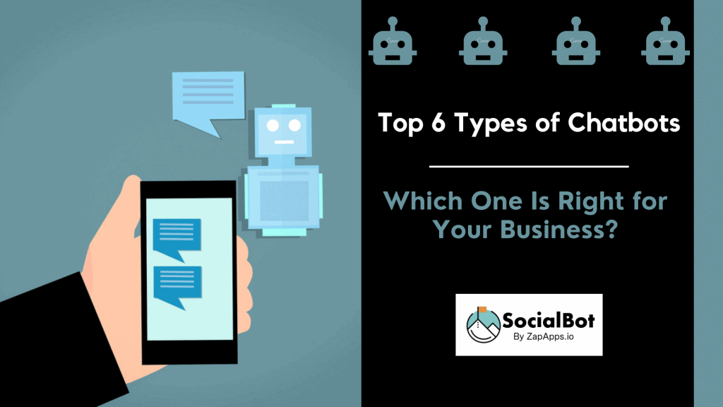 Top 6 Types of Chatbots - Which One Is Right for Your Business
