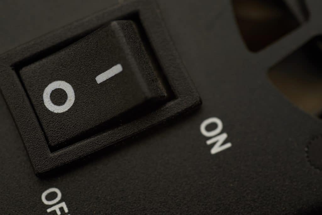 Touching buttons is almost reflexive