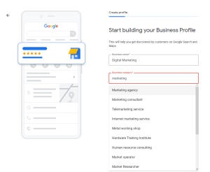 Fill main business category